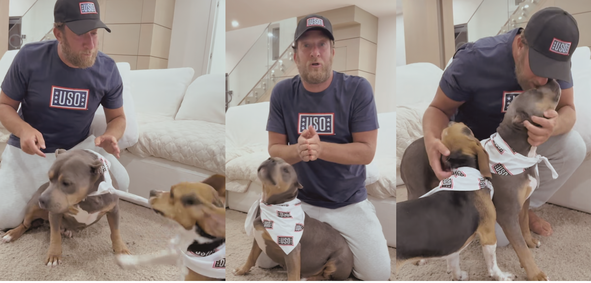 Dave Portnoy / USO Canine Volunteer of the Year